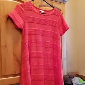 Lularoe coral carly dress